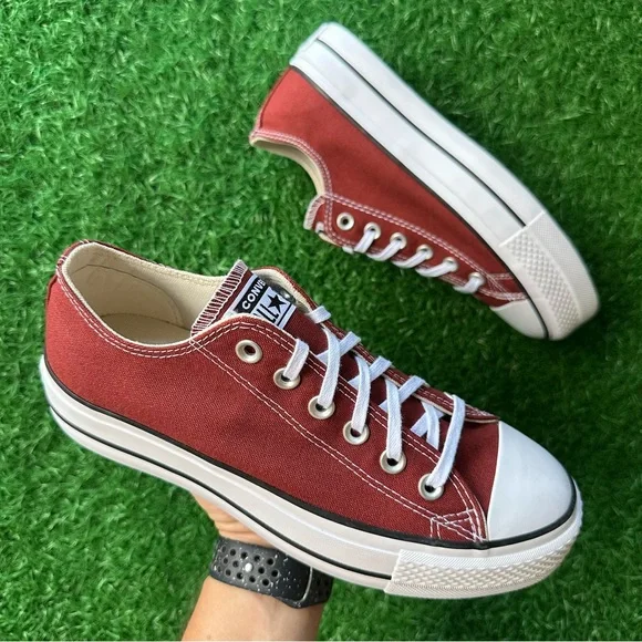 Converse Chuck Taylor All Star Lift Ox Rottin Apple - Picture 2 of 11